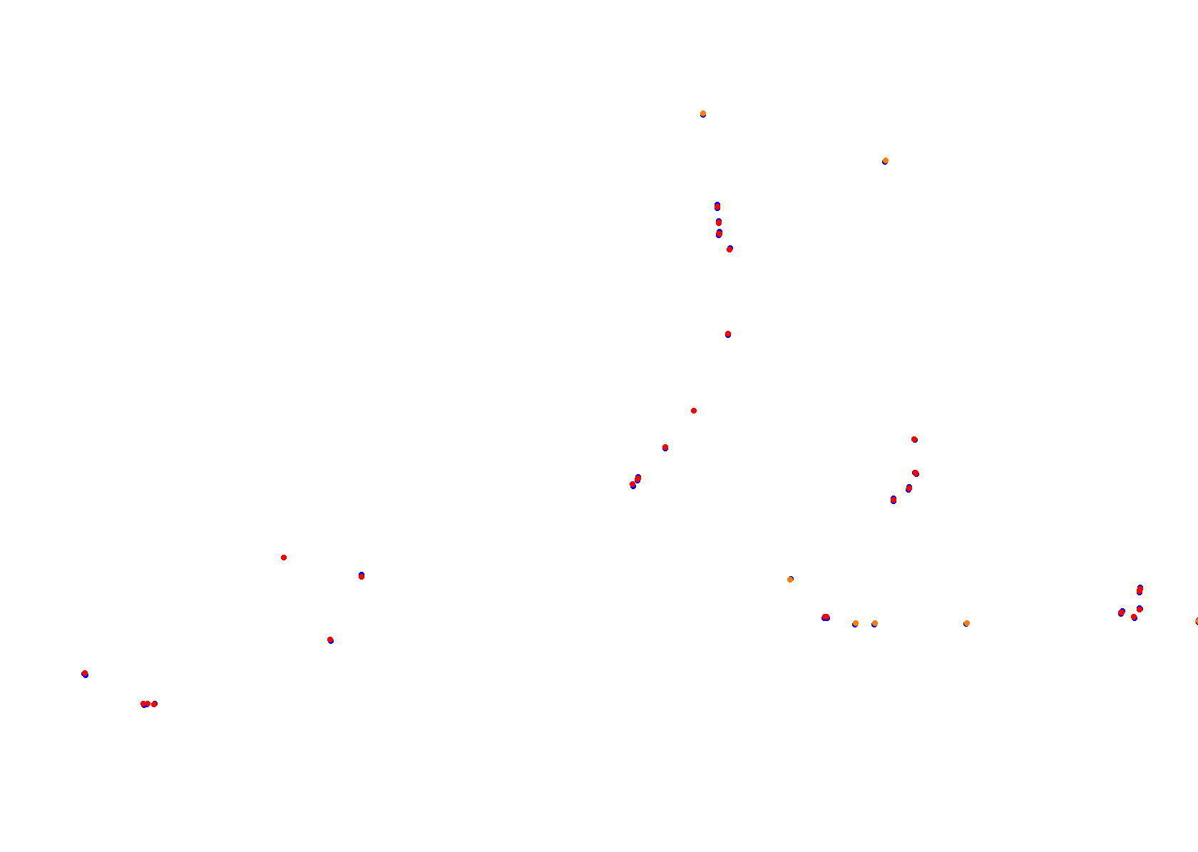 Pinwheel GP collisions